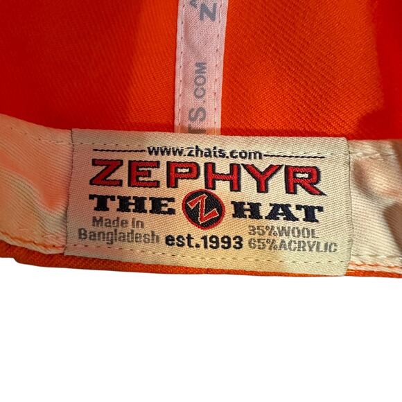 Clemson Tigers Snapback Big Embroidered Logo NCAA Baseball Cap Spell Out Logo - Picture 8 of 8